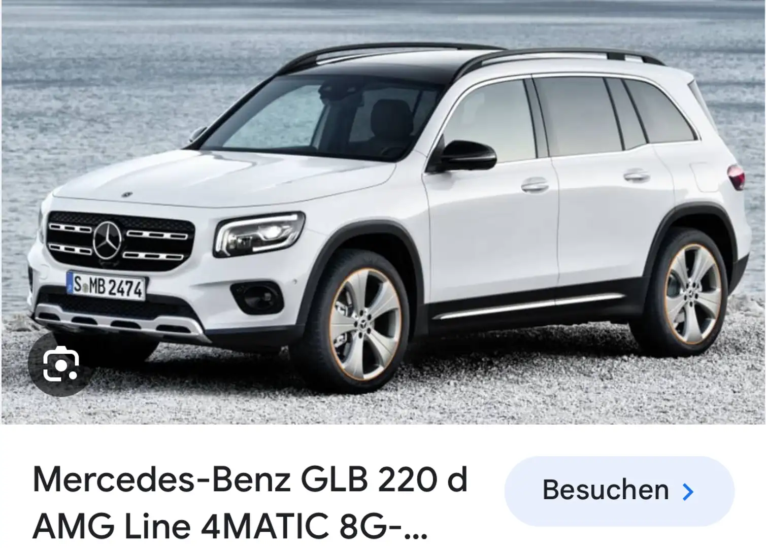 Mercedes-Benz GLB 200 GLB 200 d 4MATIC Aut. Weiß - 1