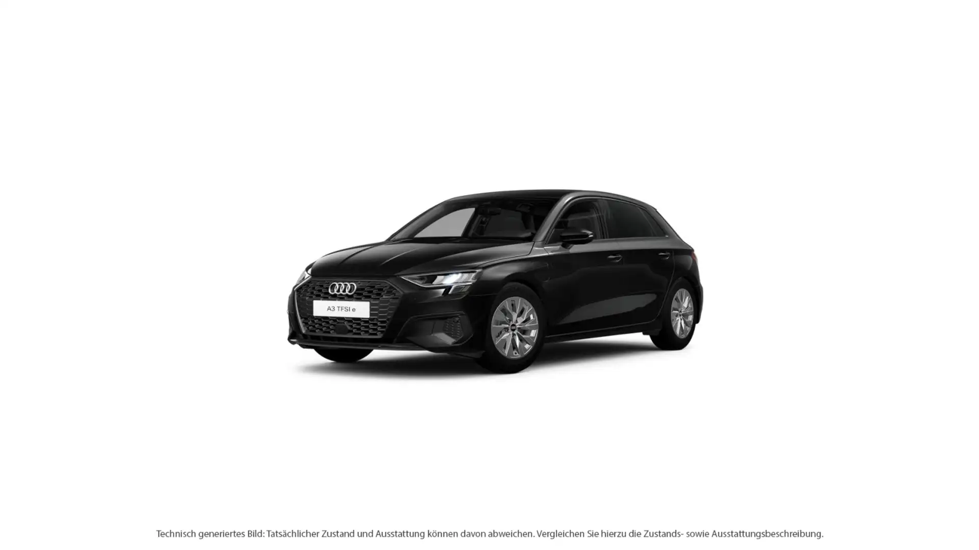 Audi A3 40 TFSIe Sportback S tronic Schwarz - 2