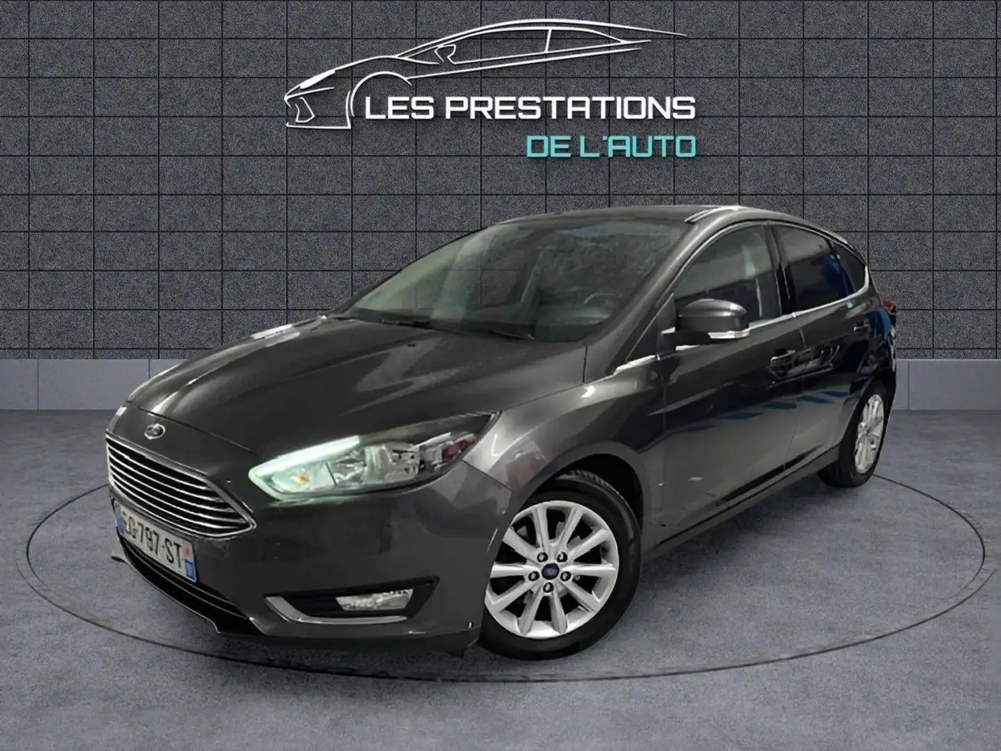 Ford Focus II 1.0 EcoBoost 125 Titanium S&S Grigio - 1