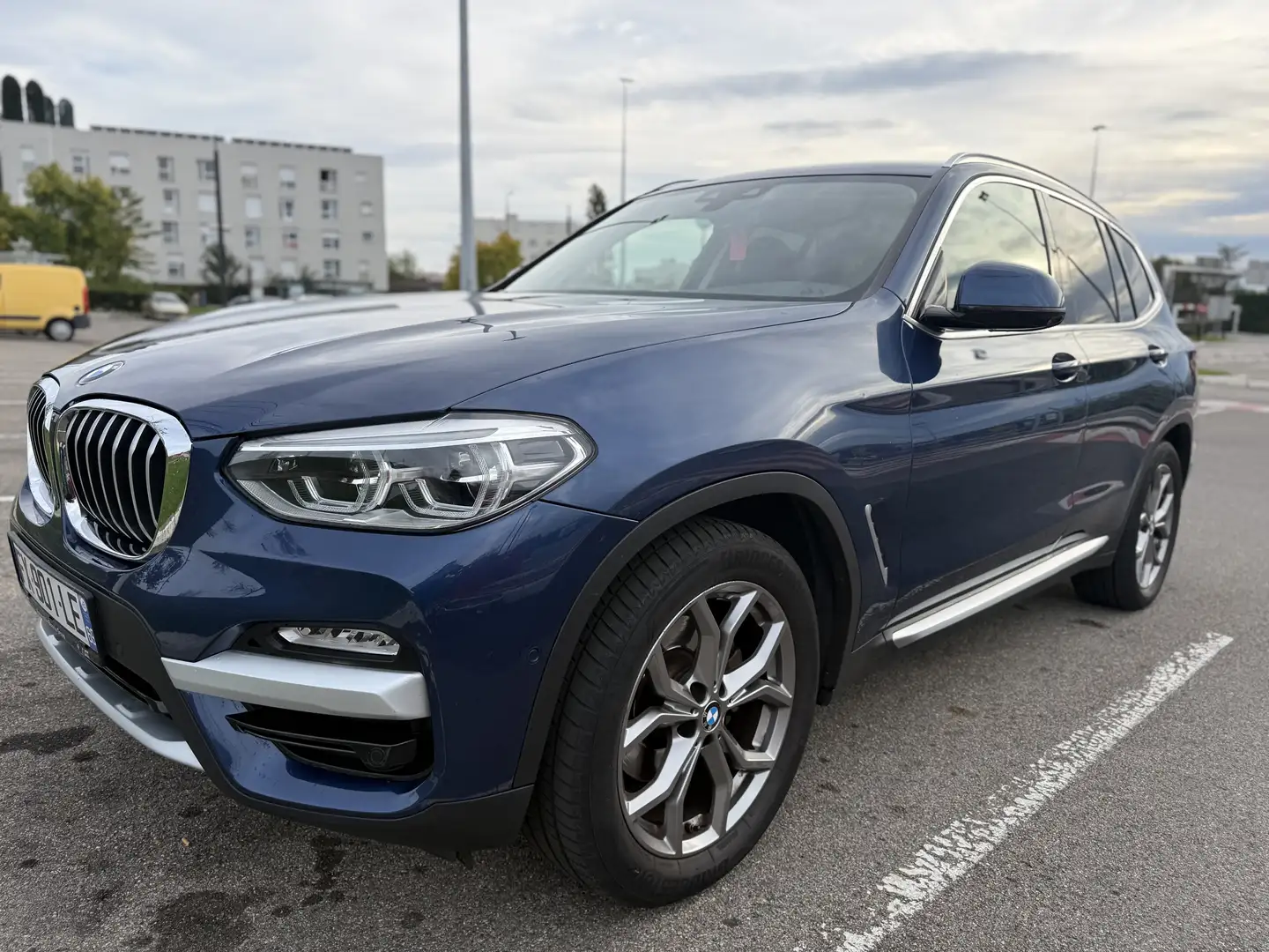 BMW X3 X3 xDrive20d 190ch BVA8 xLine Bleu - 1