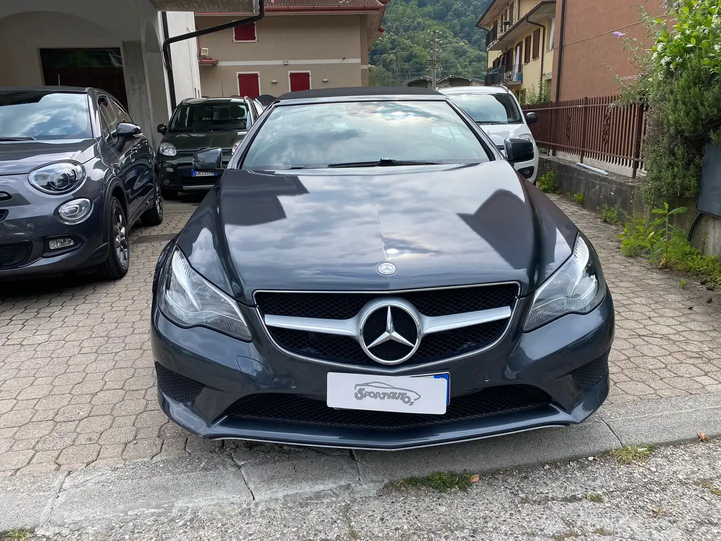Mercedes-Benz E 220 E Cabrio 220 d (bt) Premium E6 Gris - 1