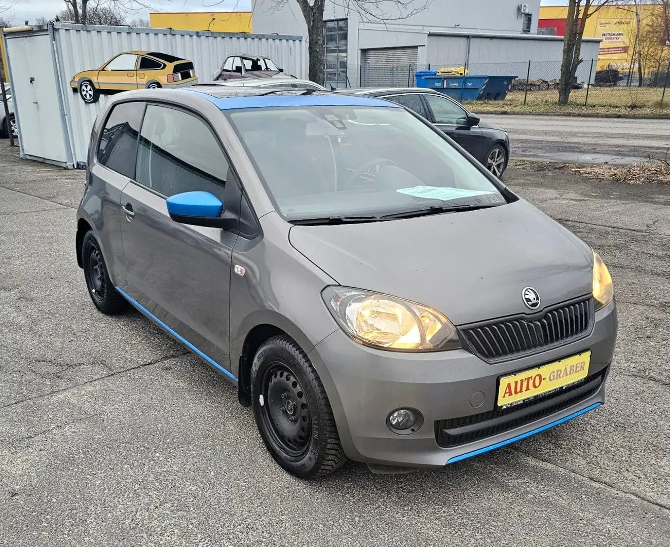 Skoda Citigo Style.Automatic. Glasdach.PDC.h. Gris - 2