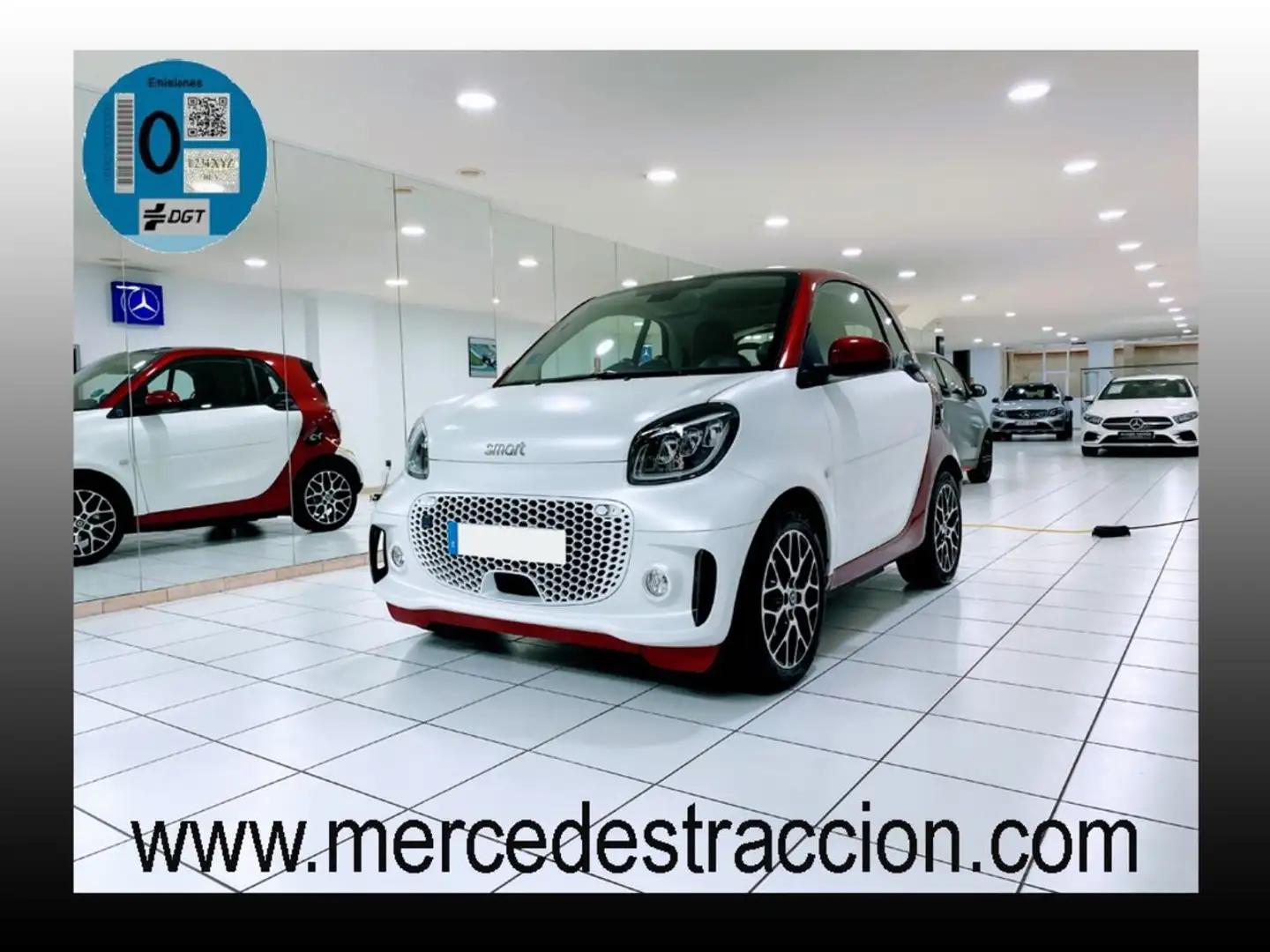 smart forTwo Coupé Electric Drive Prime White - 1