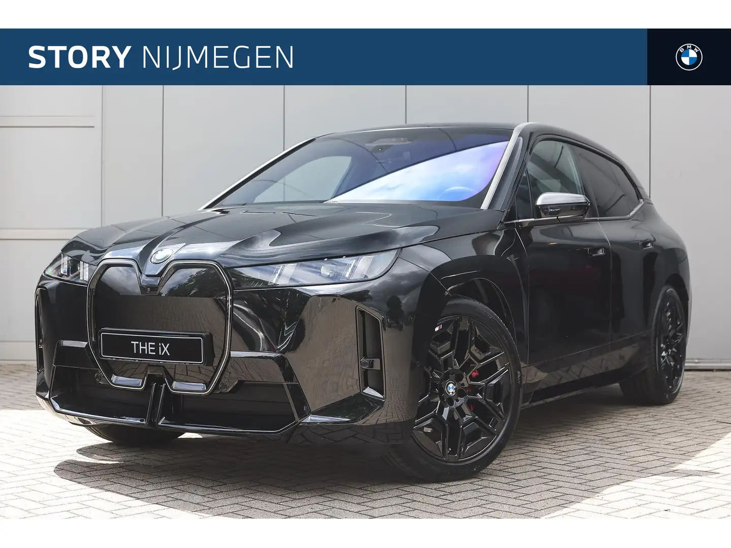 BMW iX xDrive45 M Sport / Panoramadak Sky Lounge / Trekha Nero - 1