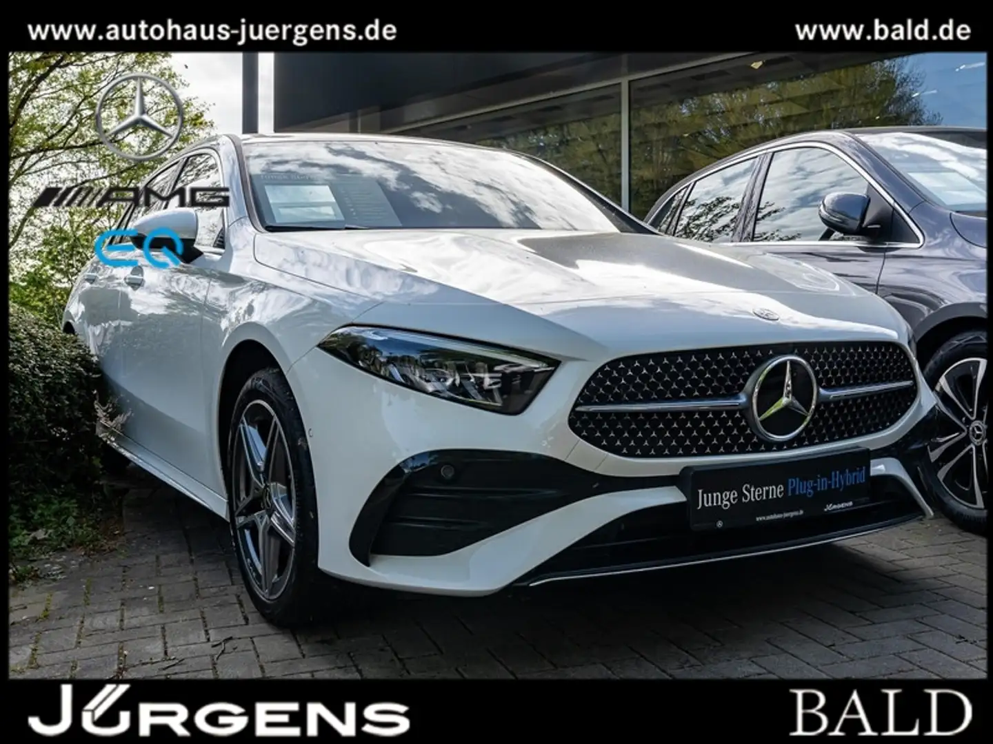 Mercedes-Benz A 250 e AMG-Sport/Navi/MBUX/LED/Cam/SHZ/Mopf/18" Weiß - 2