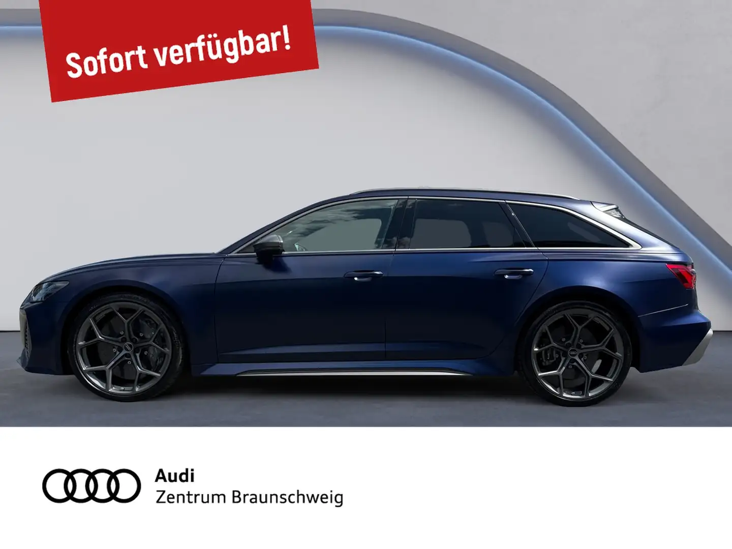 Audi RS6 RS 6 Avant perf. LASER+PANO+STANDHE.+HuD+KERAMIK Bleu - 2