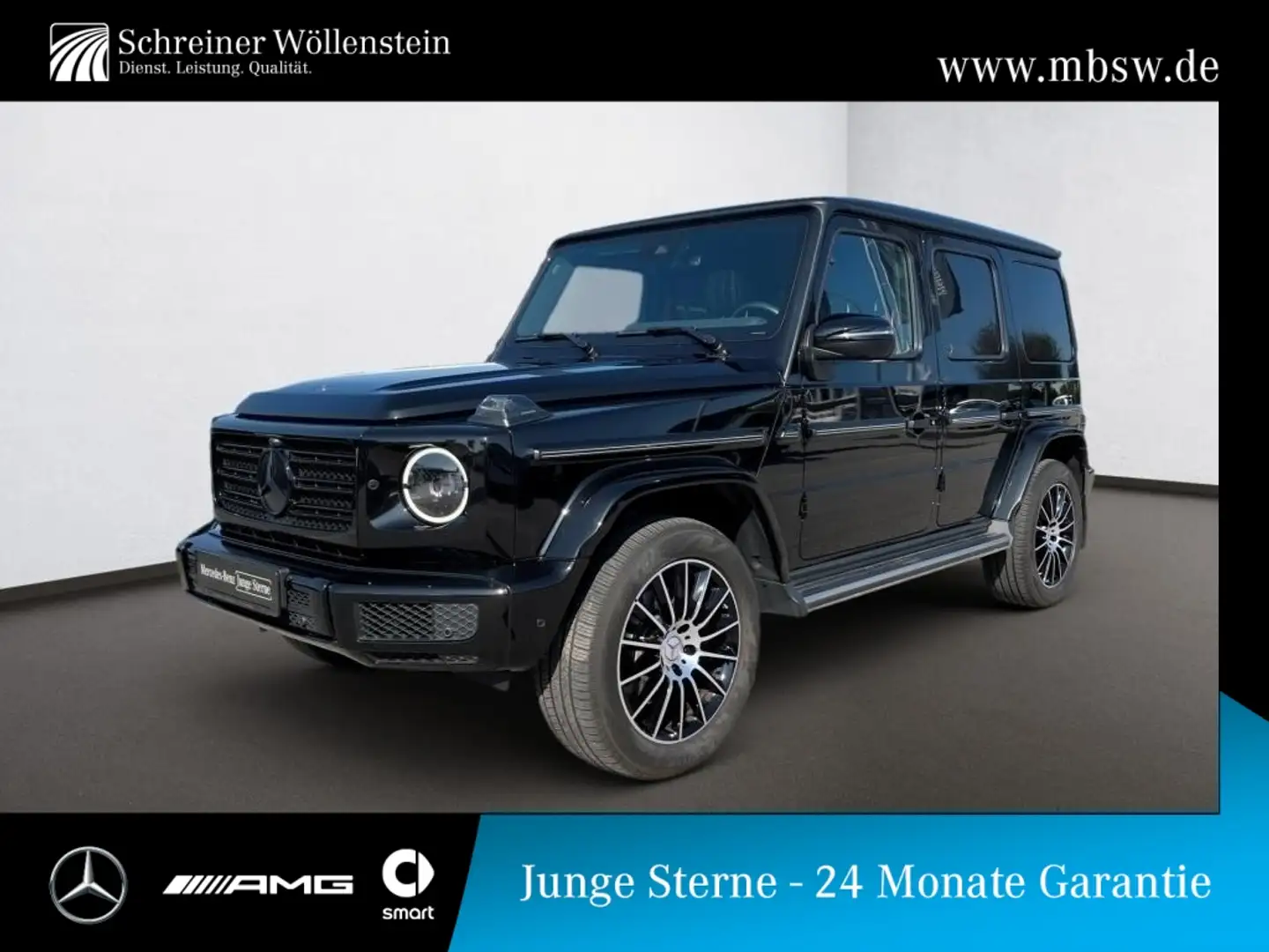Mercedes-Benz G 350 d *Night*AMG*SHD*Stdhzg*AHK*AUT*RKam*Wide Schwarz - 1
