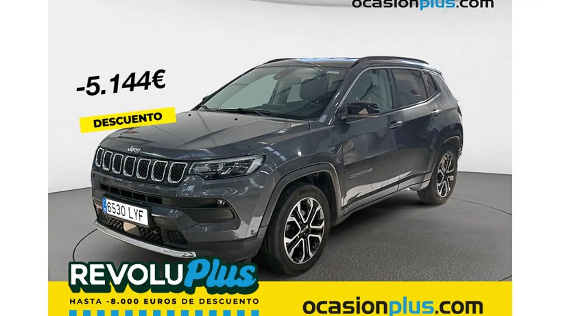 Jeep Compass 1.3 Gse T4 Limited 4x2 130 Gris - 1
