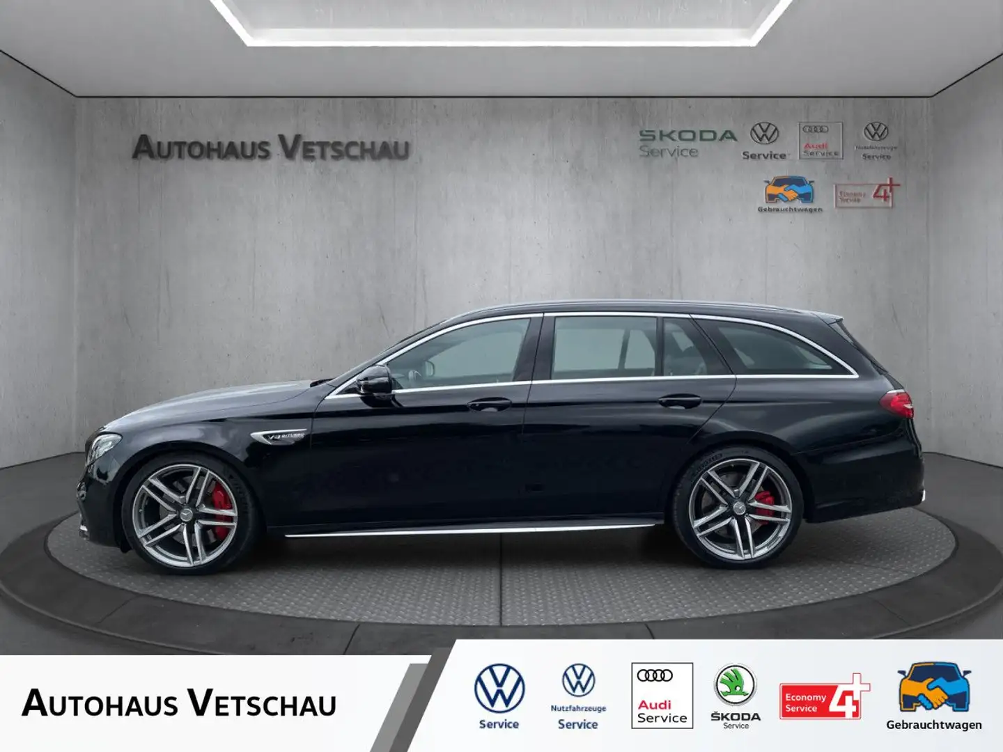 Mercedes-Benz E 63 AMG E Klasse E 63s AMG 4Matic Sportpaket-AMG/Sthzg/Nav Schwarz - 1