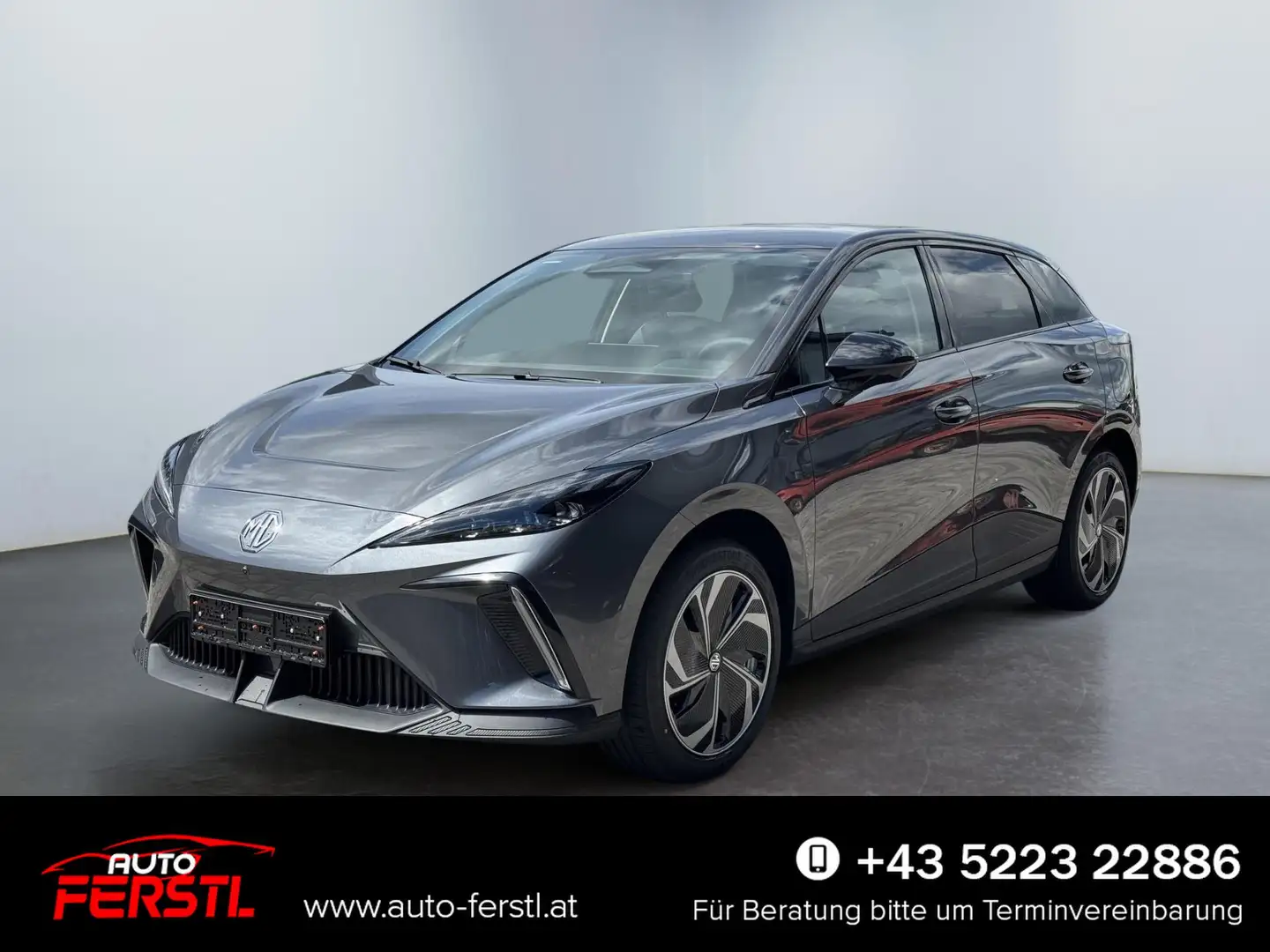 MG MG4 EV 64kWh Premium 360° Sitzheizung 12,8 Zoll Wär... Grau - 1