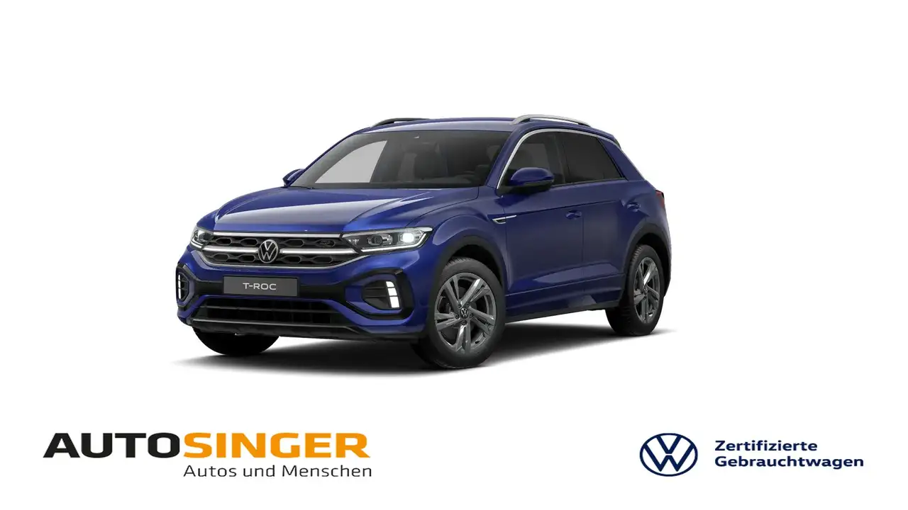 Volkswagen T-Roc R-Line 2.0 TSI DSG 4M *AHK*MASSAGE*NAV*SHZ — миниатюра 1