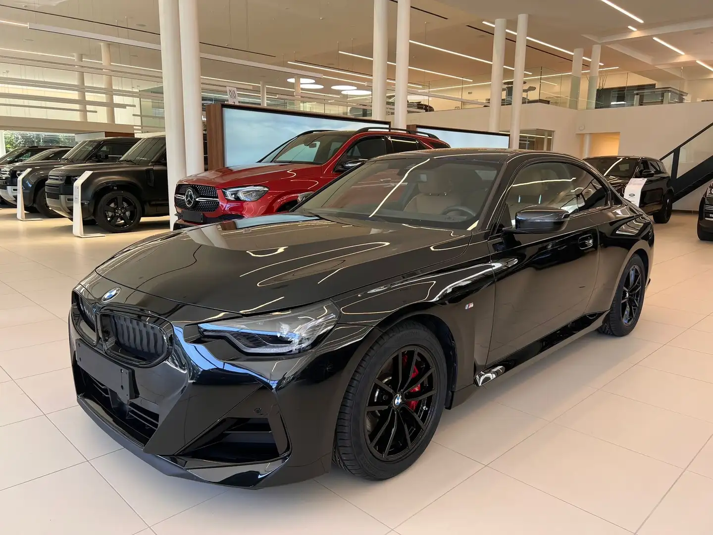 BMW 218 Coupe M-sportpakket Černá - 1