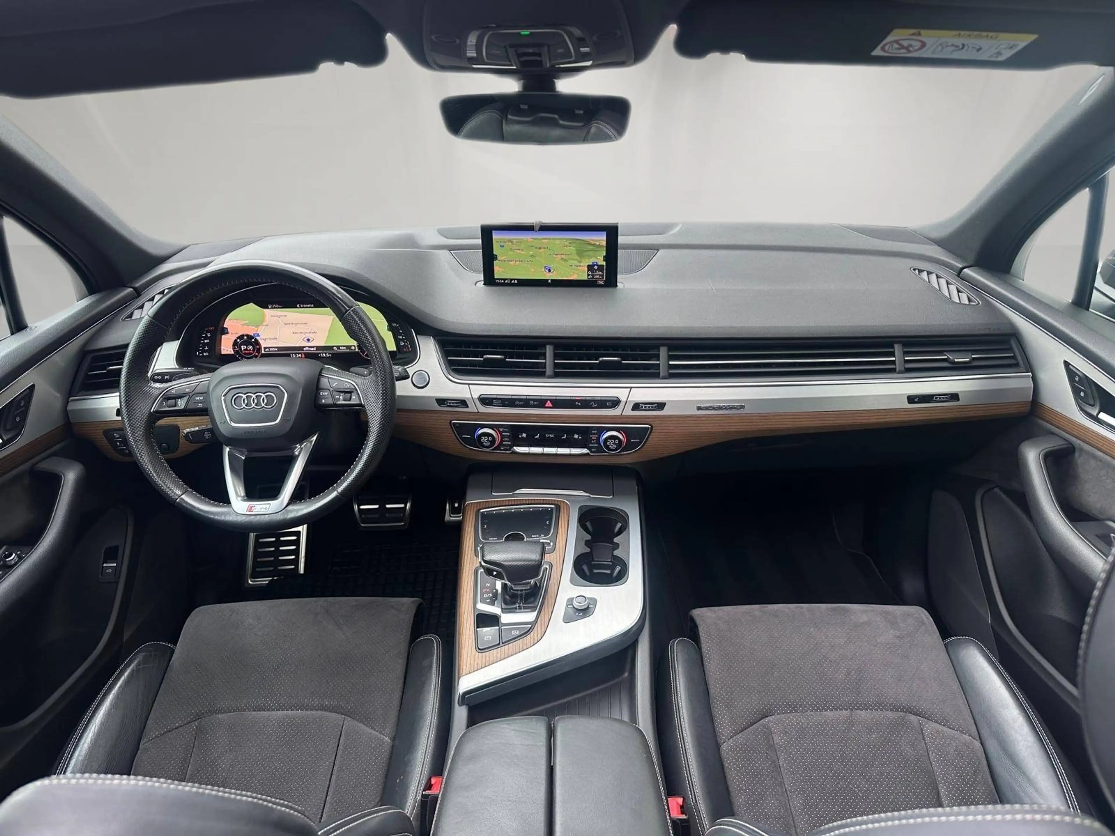 Audi Q7 3.0 TDI quattro S line Sport / Plus /Nachtsicht/virtual cockpit/Panorama/4-Zonen/EHK/AHK/20" — photo 10