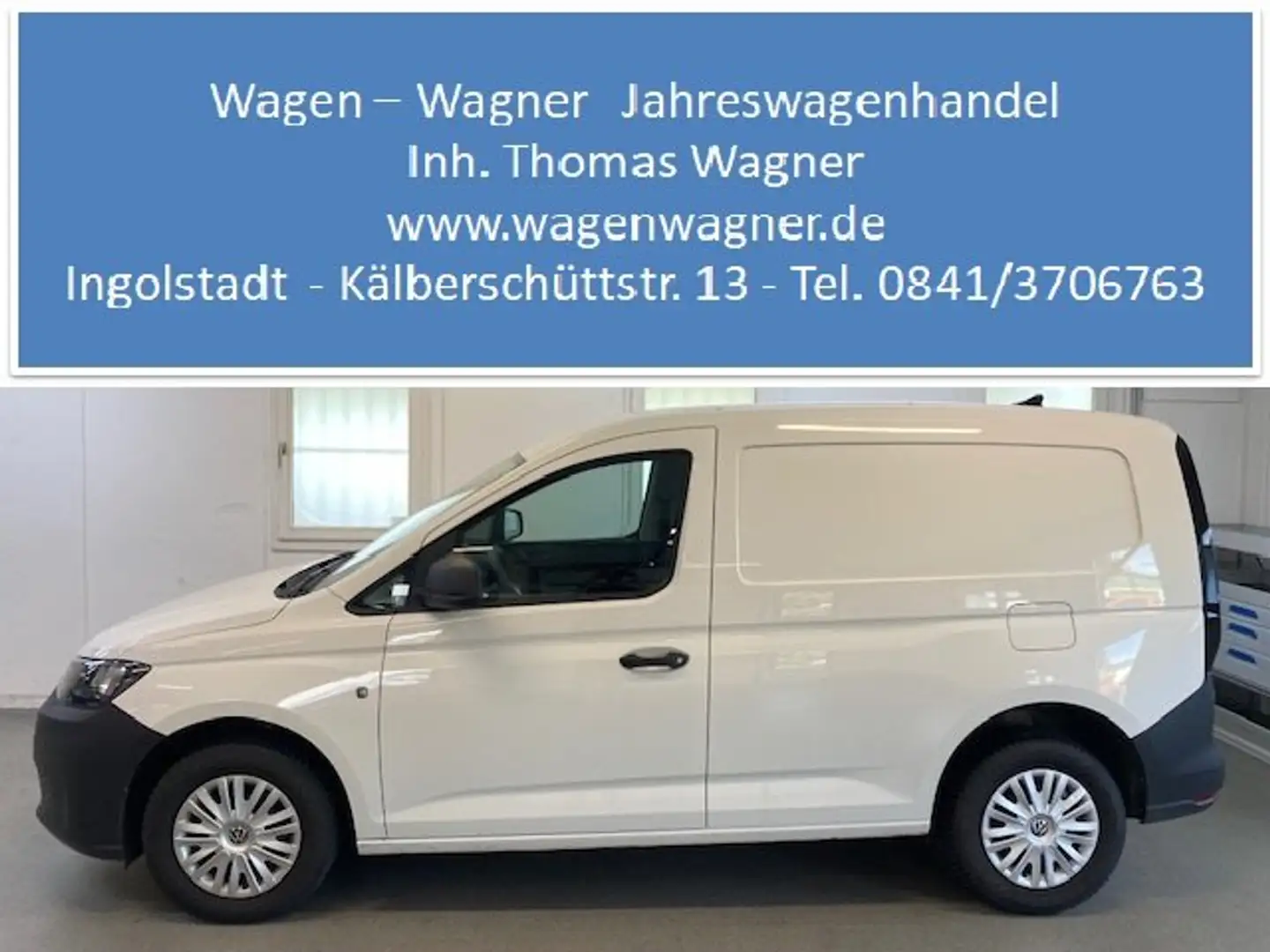 Volkswagen Caddy Kasten Cargo 2.0 TDI 102PS Klima AHK PDC ERGO-SITZ Blanc - 1
