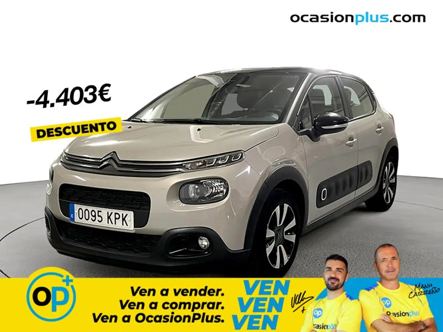 Citroen C3 1.6BlueHDi S&S Feel 75 Beige - 1
