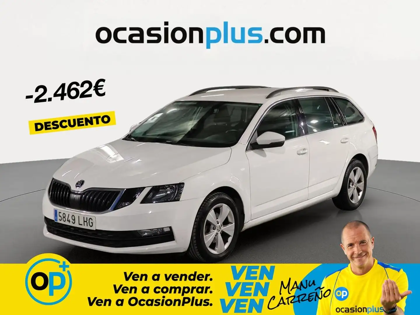 Skoda Octavia Combi 1.6TDI CR Ambition Blanco - 1