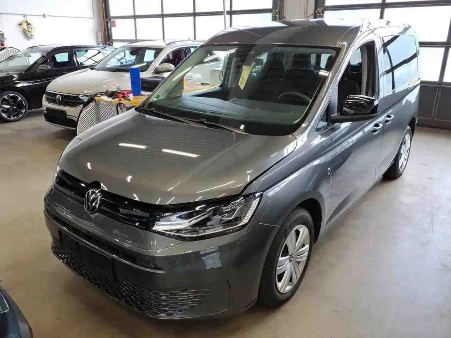 Volkswagen Caddy 2.0 TDi +Klima+PDC+LED+App-Connect+Sitzh+ Gris - 1