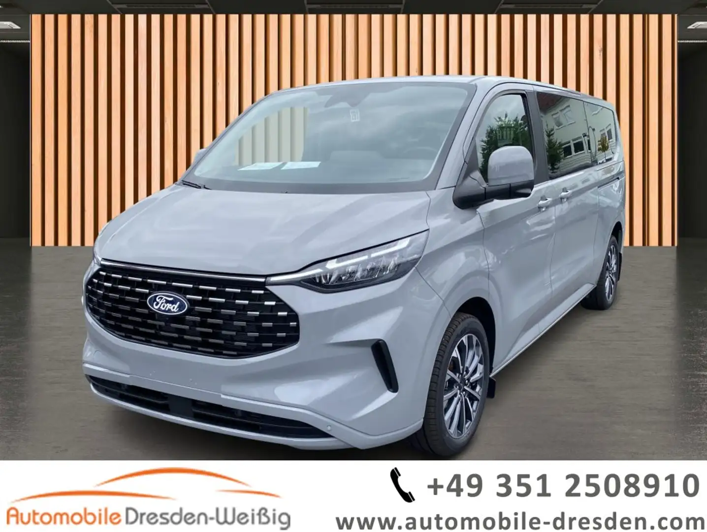 Ford Tourneo Custom 320 L2 Titanium X*Pano*Navi*360° Grau - 1