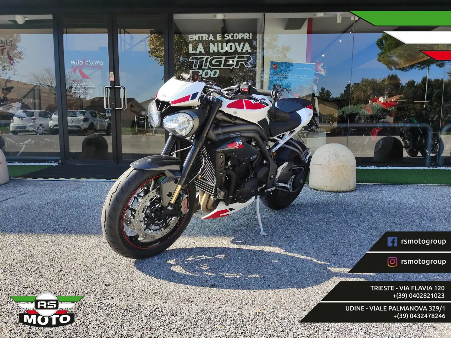 Triumph Speed Triple 1050 Bianco - 2