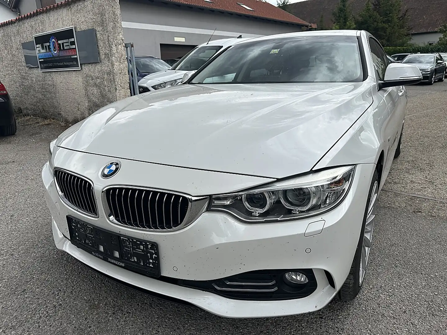 BMW 420 d xDrive Gran Coupe Sport Line Aut. Weiß - 1