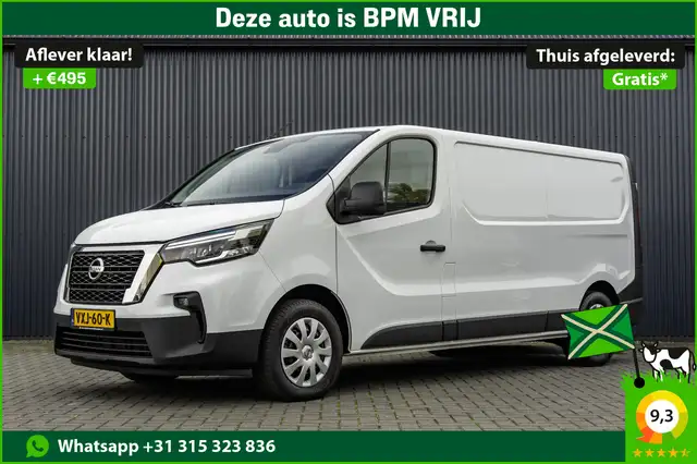 Nissan Primastar **dCi | L2H1 | Automaat | 150 PK | LED | Cruise |