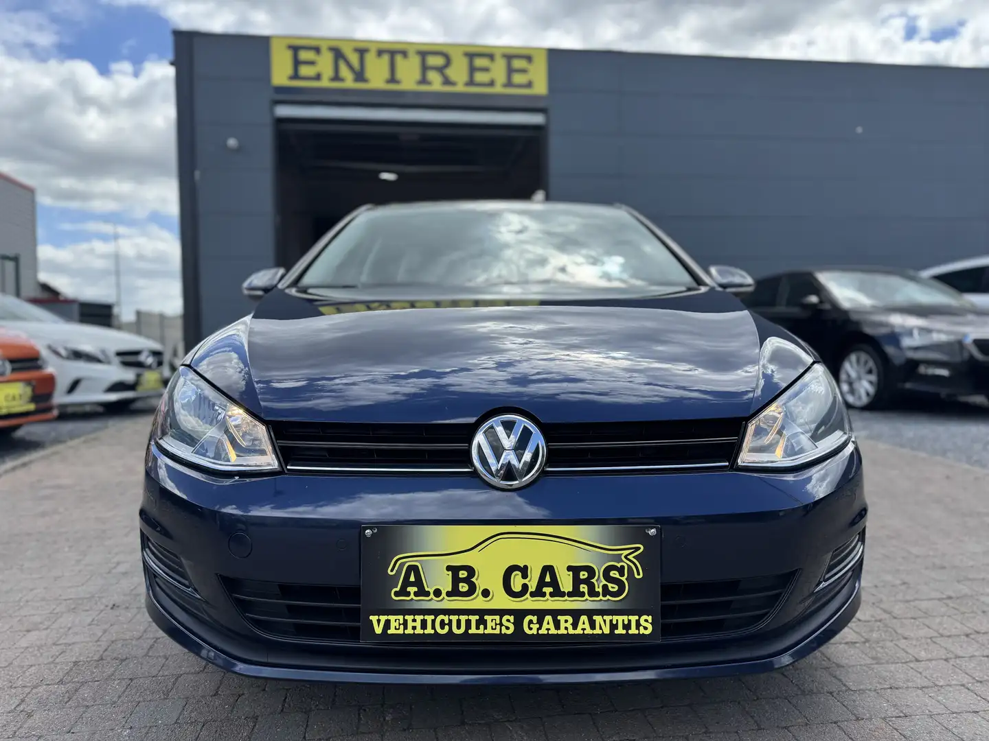 Volkswagen Golf 1.6 CR TDi *GARANTIE 12MOIS*CARNET FULL Niebieski - 2