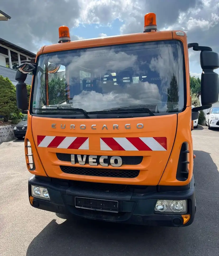 Iveco Eurocargo 80E18 Kipper 3 Seiten Orange - 2