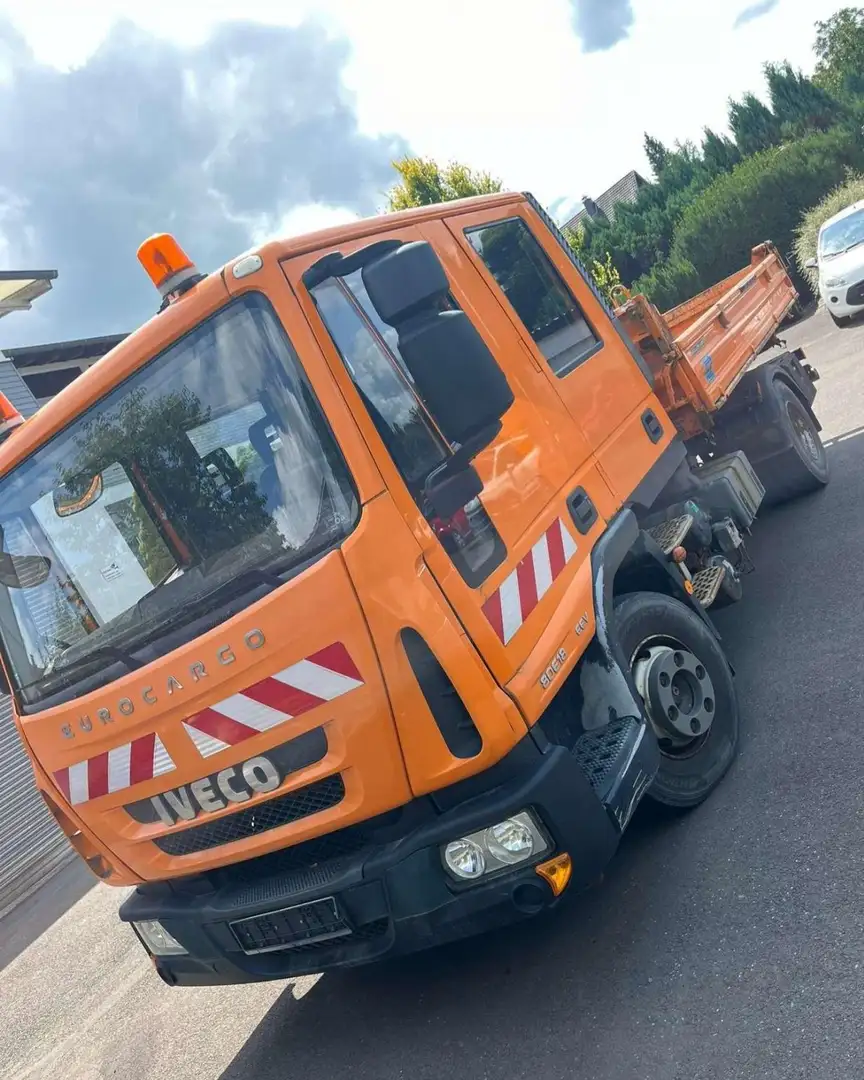 Iveco Eurocargo 80E18 Kipper 3 Seiten Orange - 1
