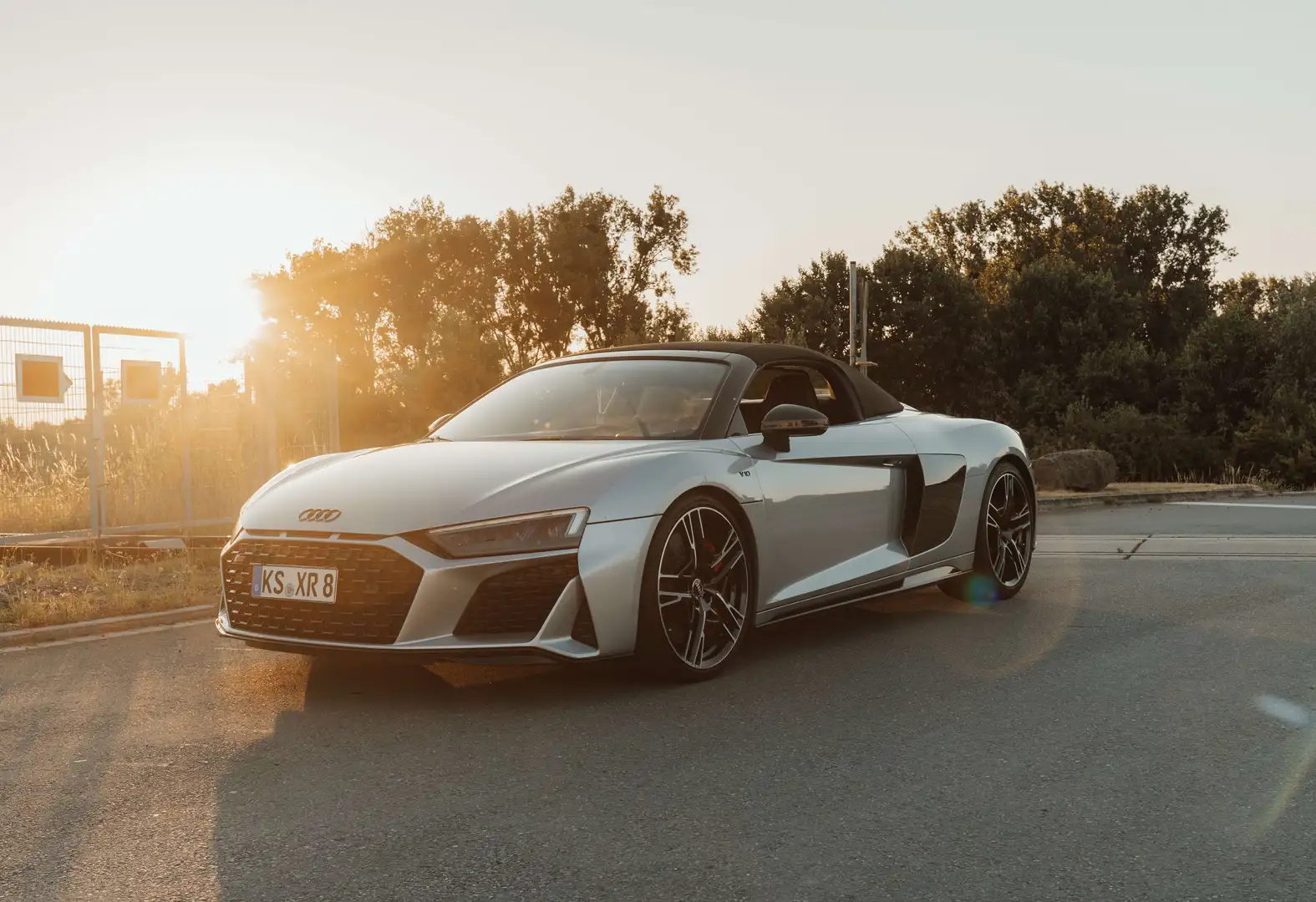 Audi R8 Spyder, Performance, NP 248.000€,*VOLL* Garantie Silber - 1