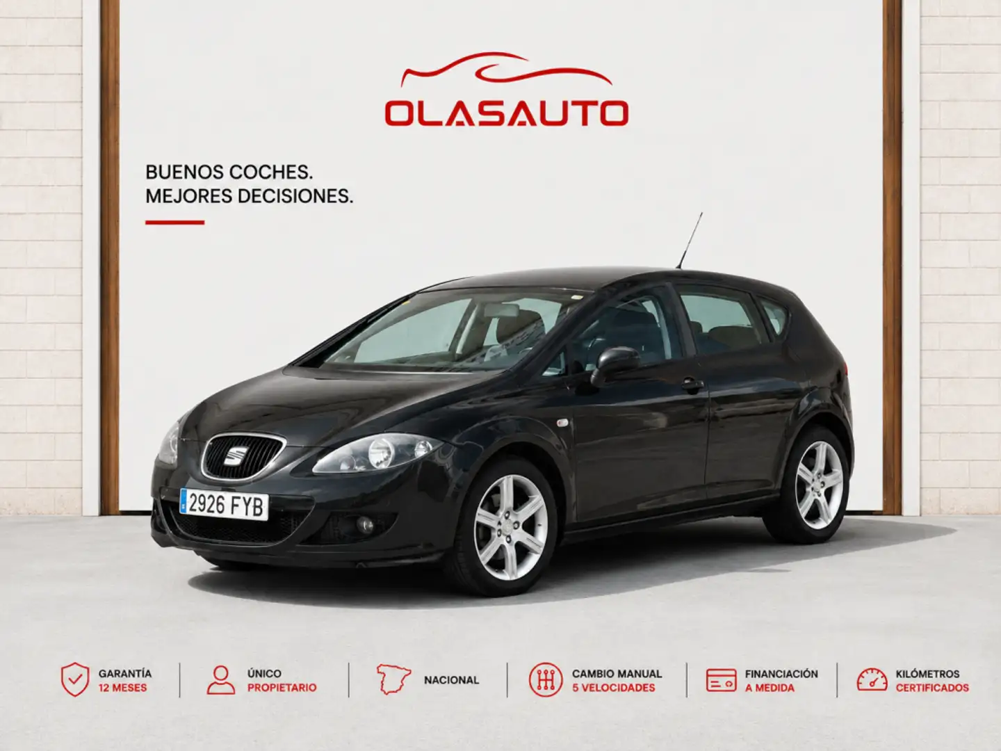 SEAT Leon 1.9TDI Stylance Negro - 1
