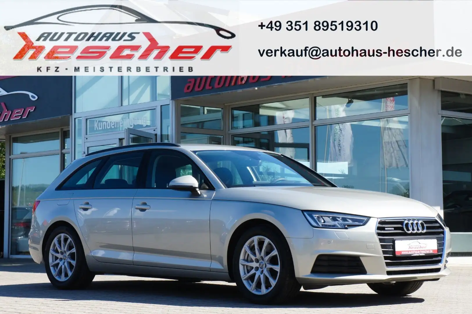 Audi A4 Avant 2.0 TFSI quattro S-tronic *LED*HEAD-UP* Silber - 1