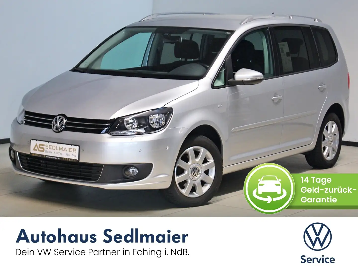 Volkswagen Touran 1.2 TSI Cup SHZ|NAV|BT|KlimaA|Parklenk|PDC Zilver - 1