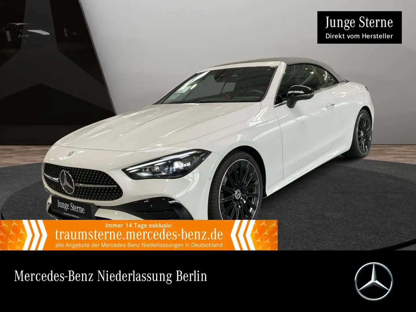 Mercedes-Benz CLE 200 AMG+NIGHT+KAMERA+TOTW+KEYLESS+9G Weiß - 1