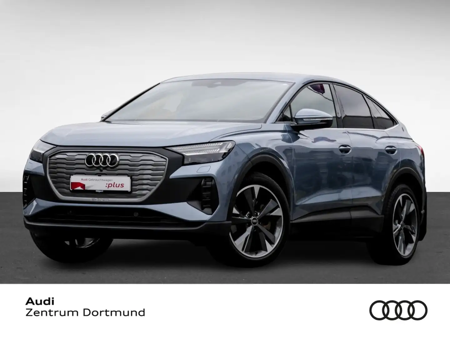 Audi Q4 e-tron Sportback 40 KAMERA ACC LM20 NAVI+ MATRIX Blau - 1