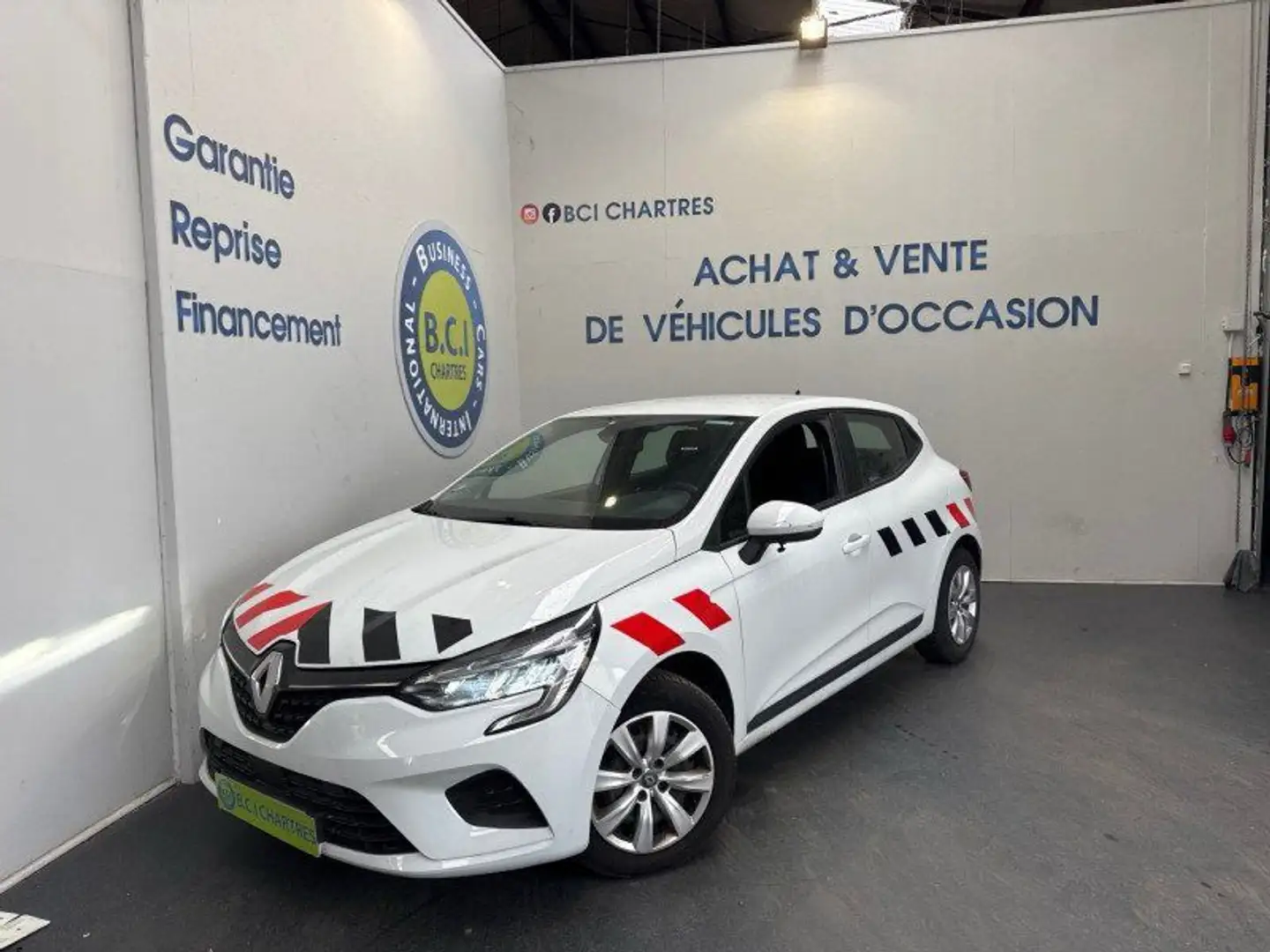 Renault Clio V STE 1.5 BLUE DCI 85CH AIR NAV Blanc - 1