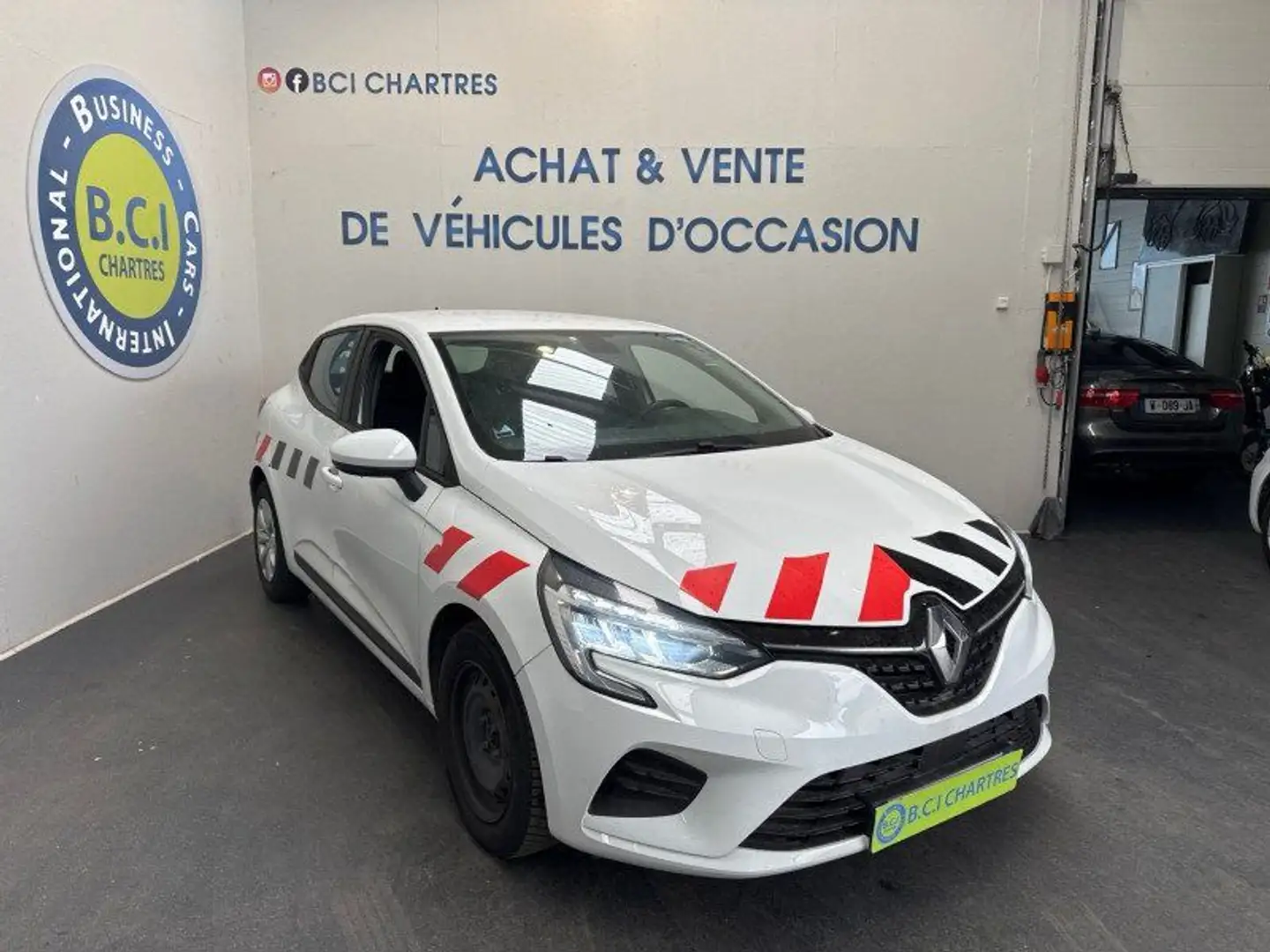 Renault Clio V STE 1.5 BLUE DCI 85CH AIR NAV Blanc - 2