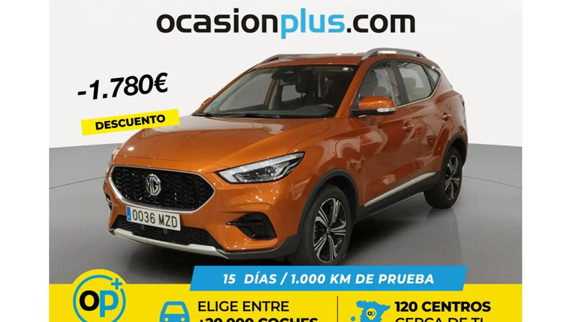 MG ZS 1.5 VTi-Tech Comfort 78kW Orange - 1