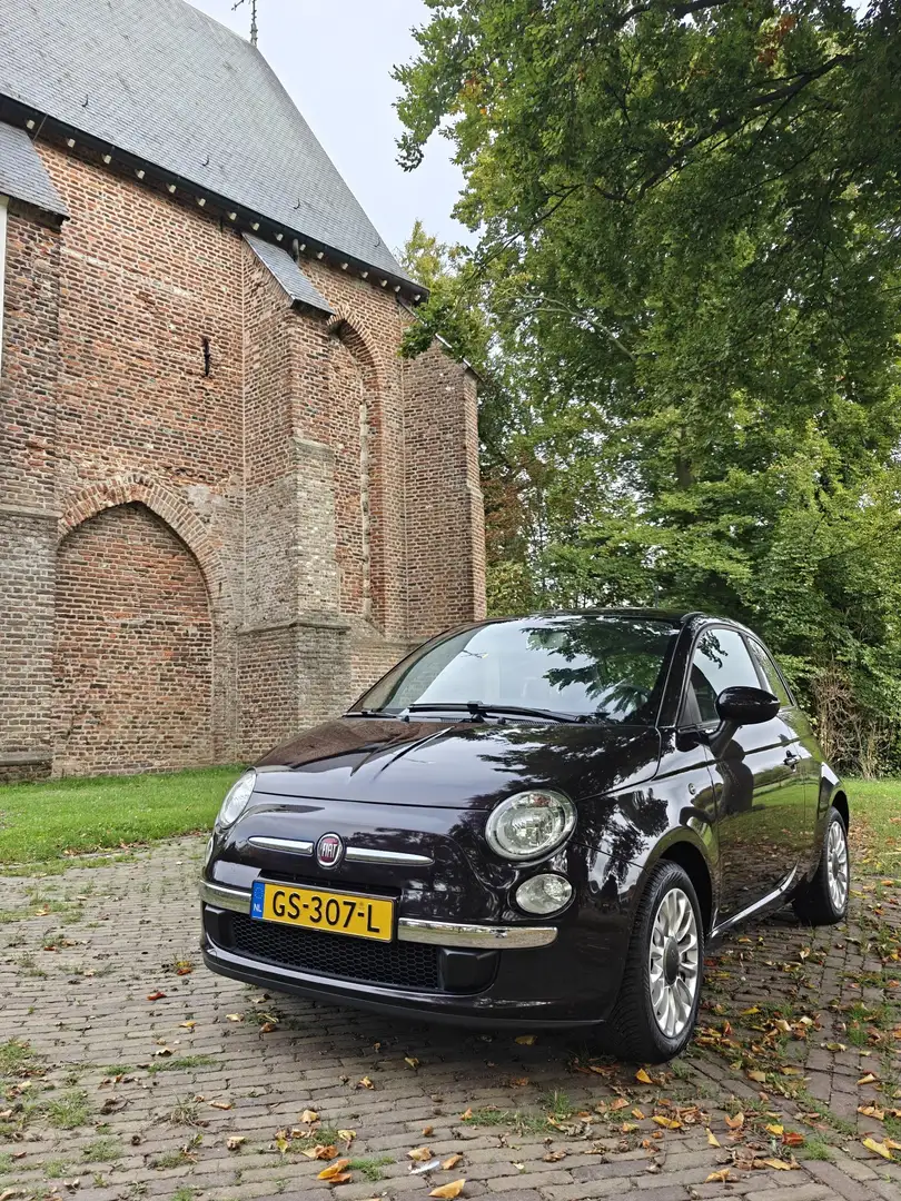 Fiat 500 0.9 TwinAir 2015 Paars - 2