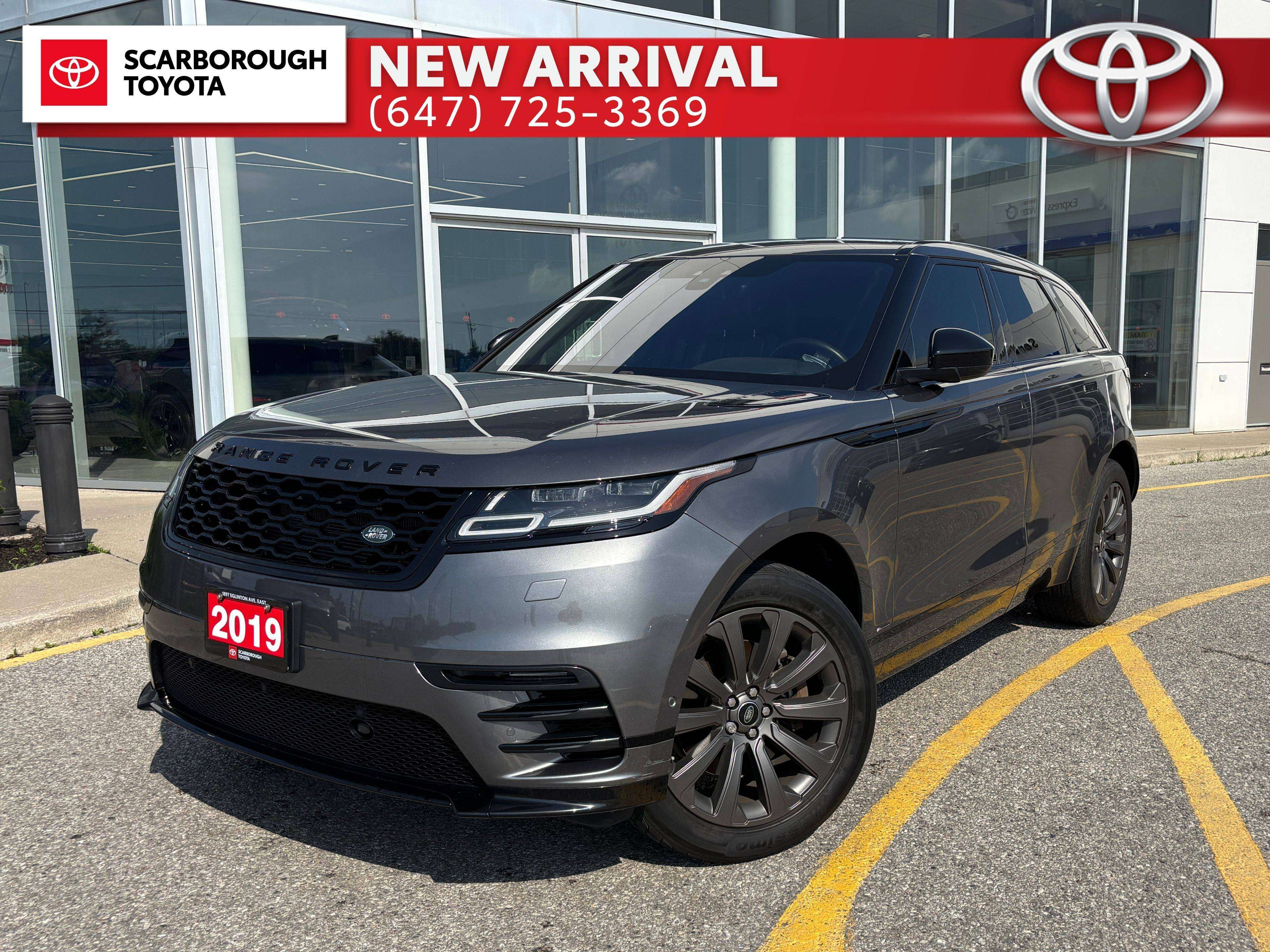 Gray 2019 Land Rover Range Rover Velar SUV / Crossover 8-Speed Automatic