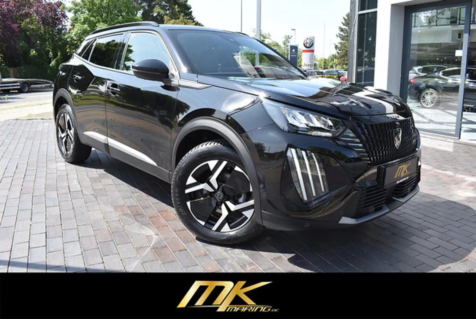 Peugeot 2008 ALLURE PT 130 EAT8*FACELIFT*MATRIX*KEYLESS* Noir - 1