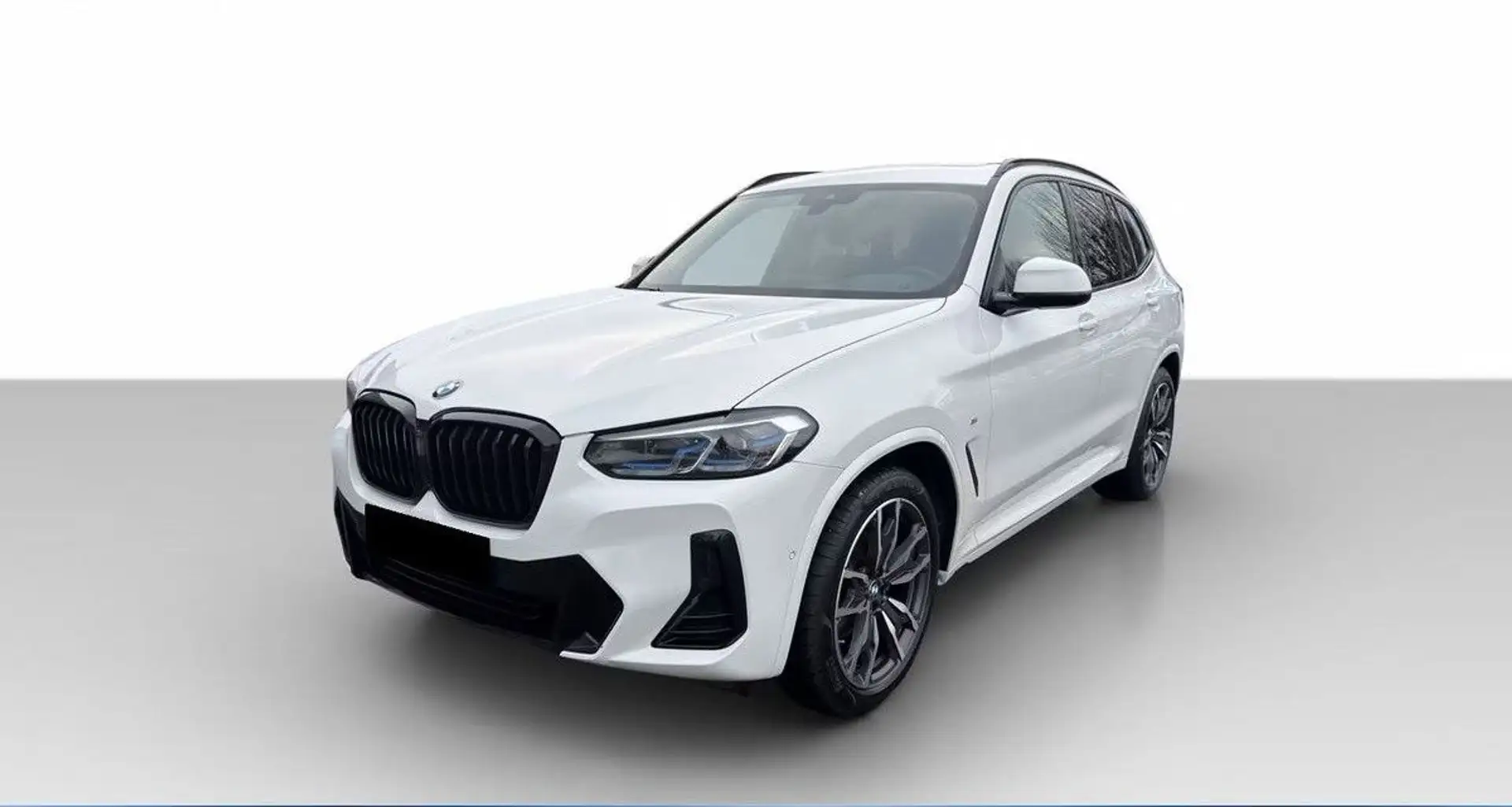 BMW X3 xDrive20d 190ch M Sport ACC-GPS-LED-TOIT OUVRANT PANORAMIQUE-BLANC-JANTES 20 Weiß - 1