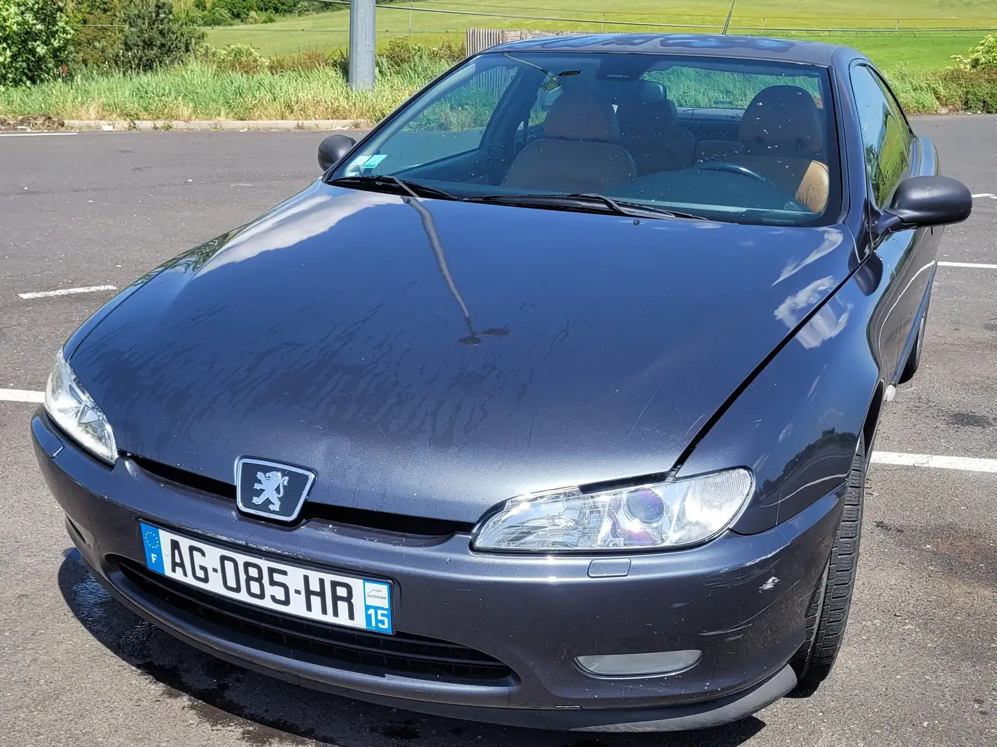 Peugeot 406 406 Coupé 3.0i V6 Pack A Gris - 1