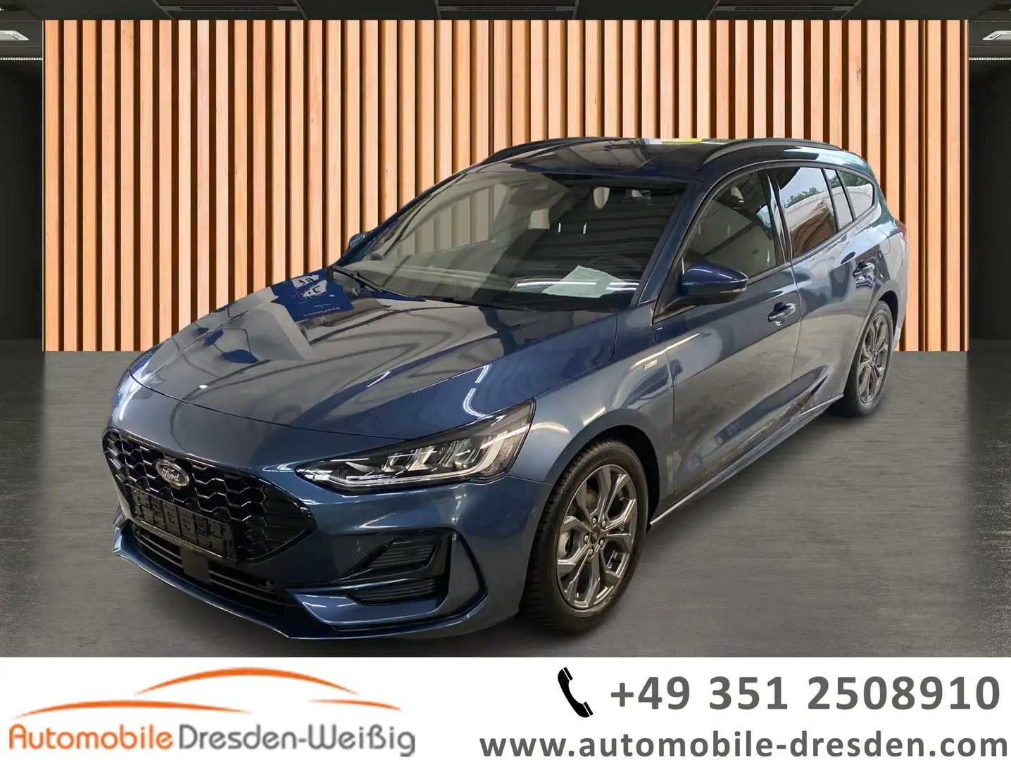 Ford Focus 1.0 EB ST-Line X*AHK*Bang&Olufsen*ACC Azul - 1