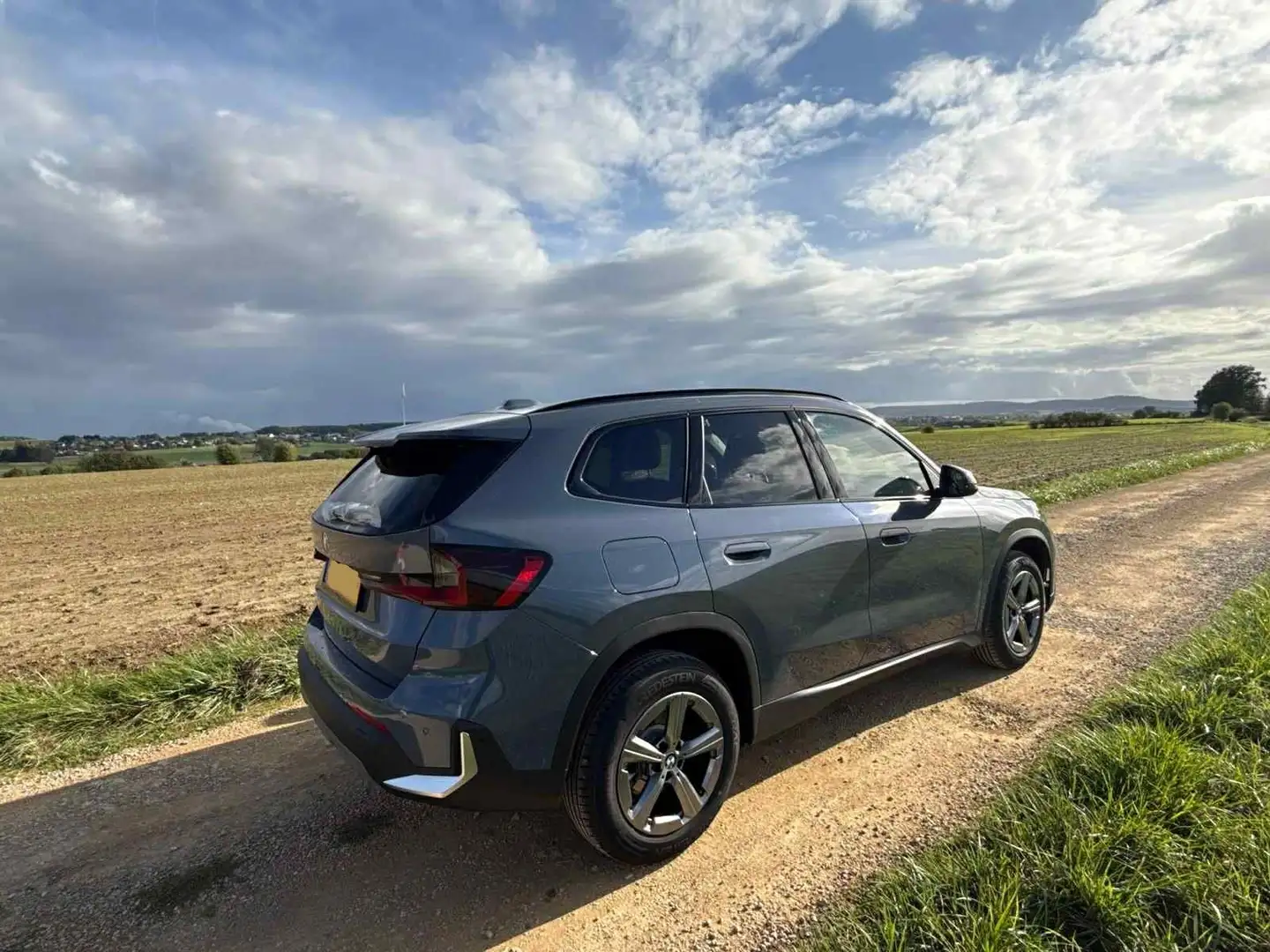 BMW X1 X1 sDrive18i Aut. Gris - 2