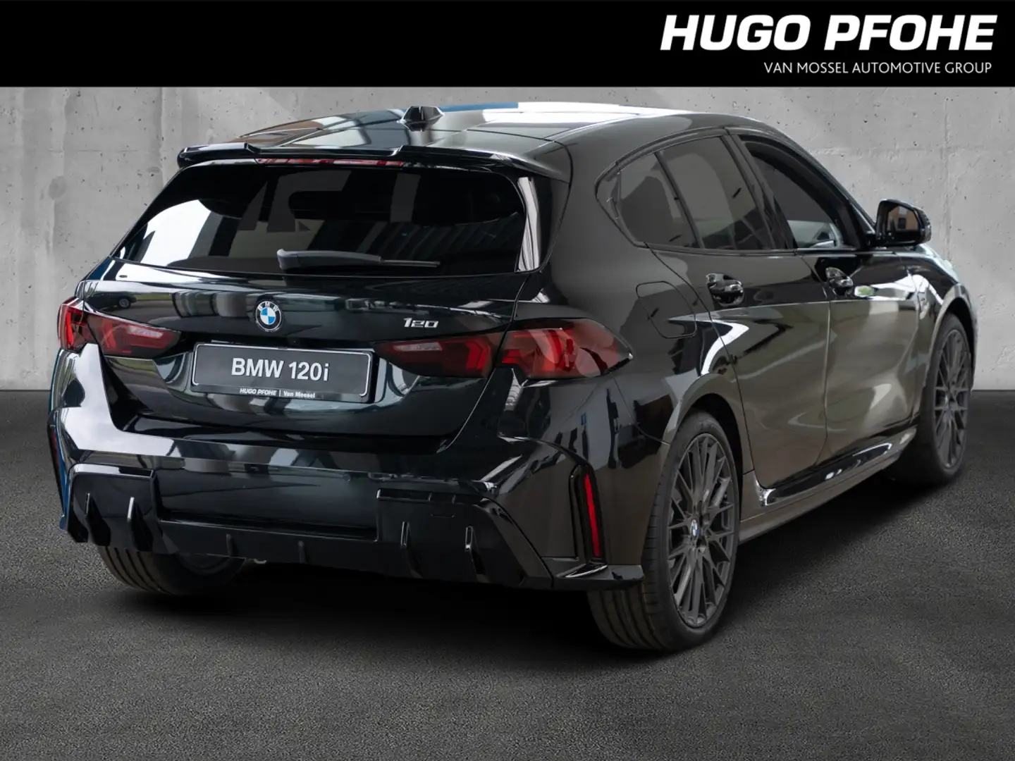 BMW 120 i.M Sport.Innovation.AHK.19 Zoll Schwarz - 2