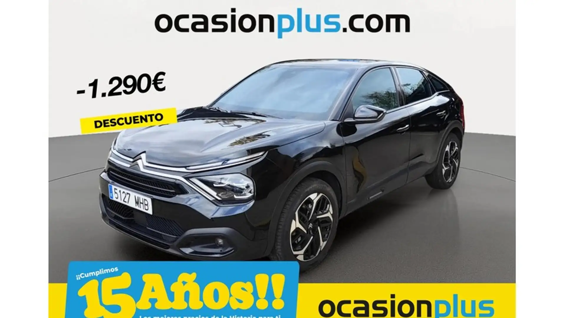 Citroen C4 1.2 PureTech Feel Pack S&S 130 Noir - 1