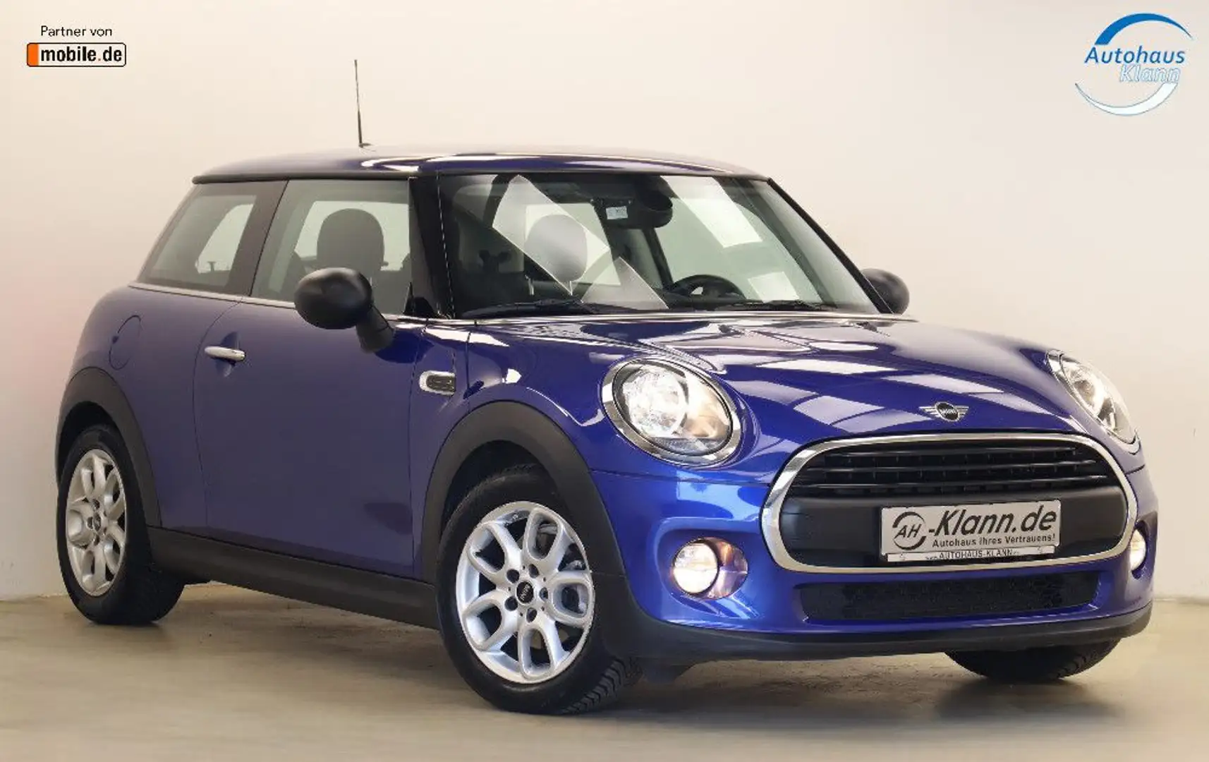 MINI Cooper One First 1.5 75PS Pepper Ambiente SHZ PDC Klima Blau - 1