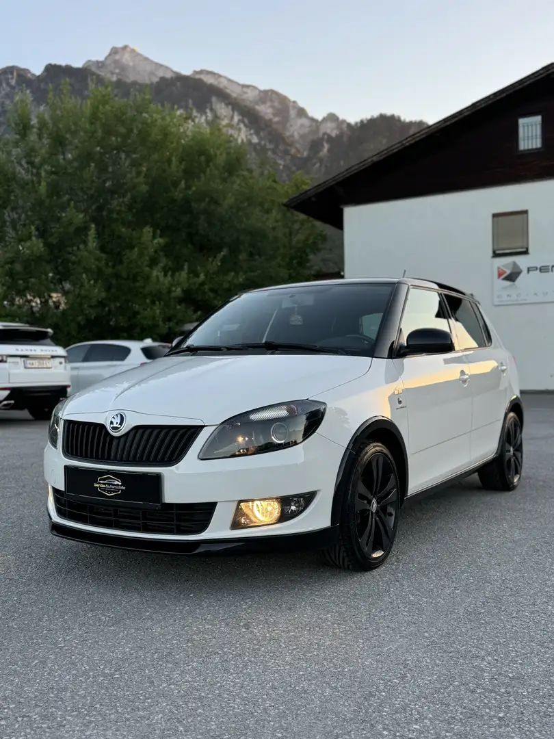 Skoda Fabia 1,6TDI Monte Carlo+ Weiß - 1