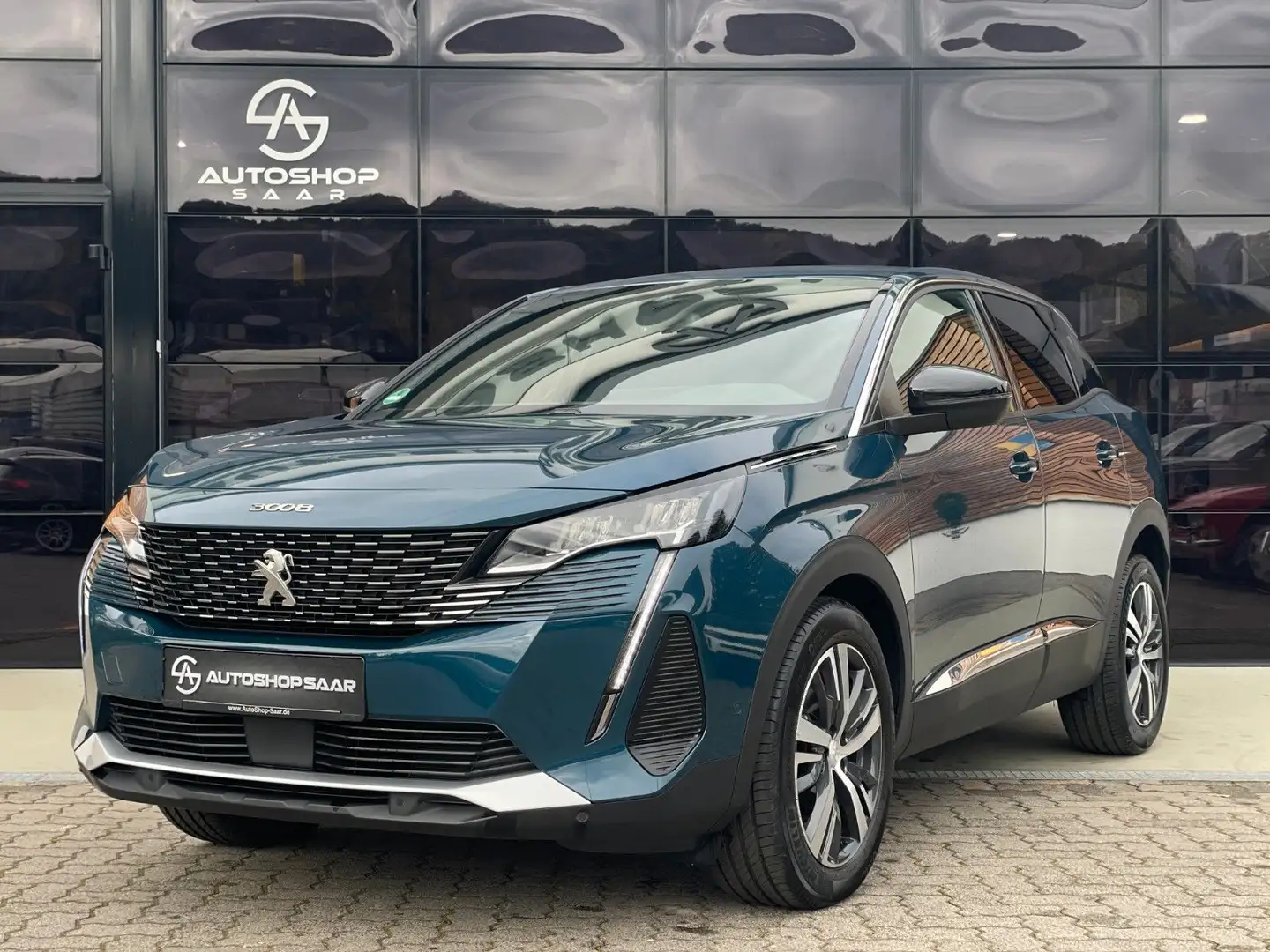 Peugeot 3008 Allure Pack 1-Hand/AHK/LED Bleu - 1