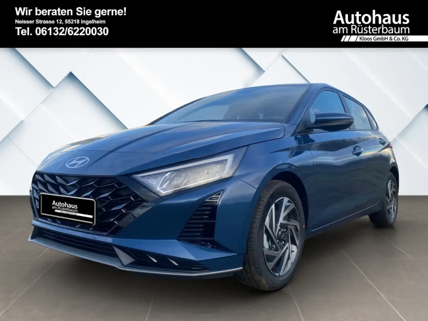 Hyundai i20 Trend FL (MY25) 1.0 100PS Licht- Komfortpaket, Nav Blau - 2